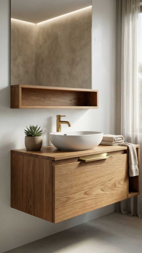 Storage Bathroom Vanity Unit