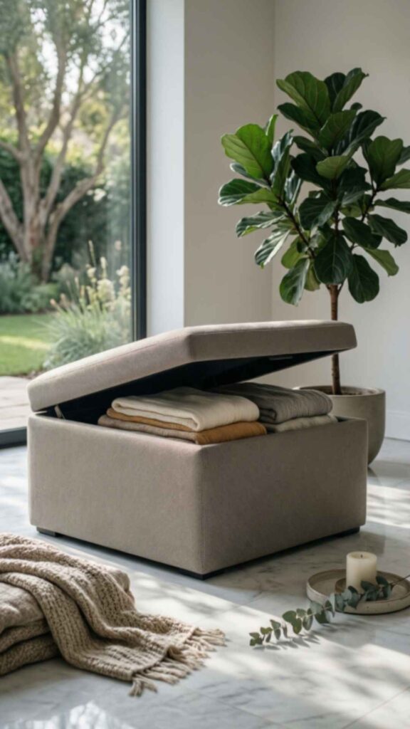Storage Ottoman Seating