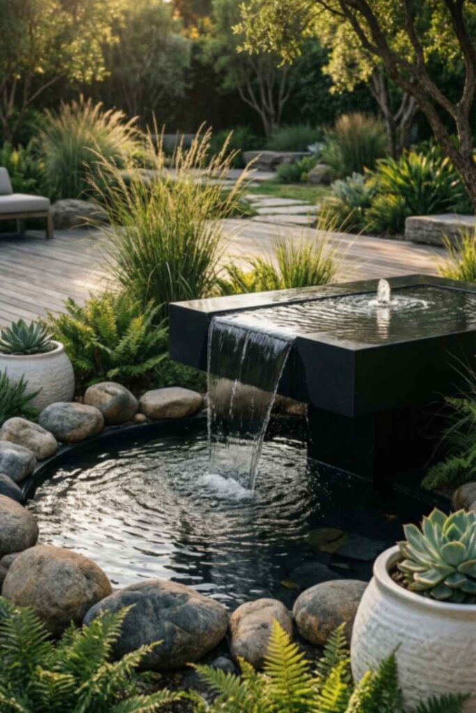 Add a Small Water Feature