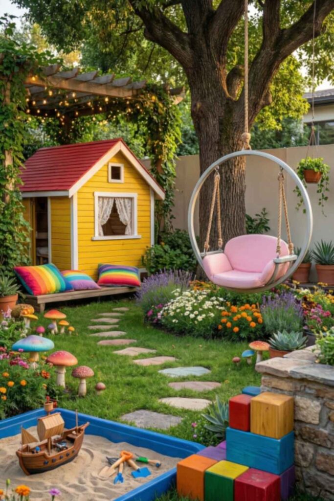 Create a Kid-Friendly Backyard Zone