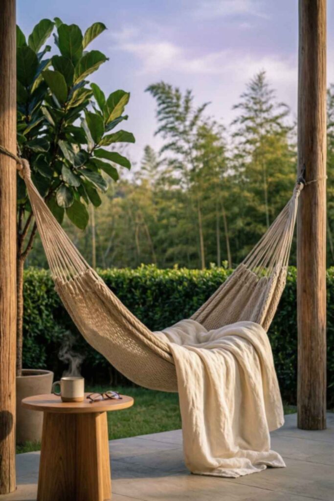 Add a Hammock or Swing Chair