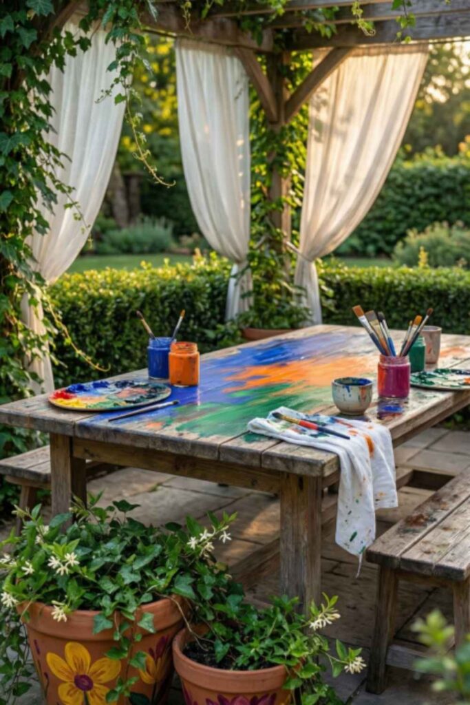 Add Color with Outdoor Paint and Accents