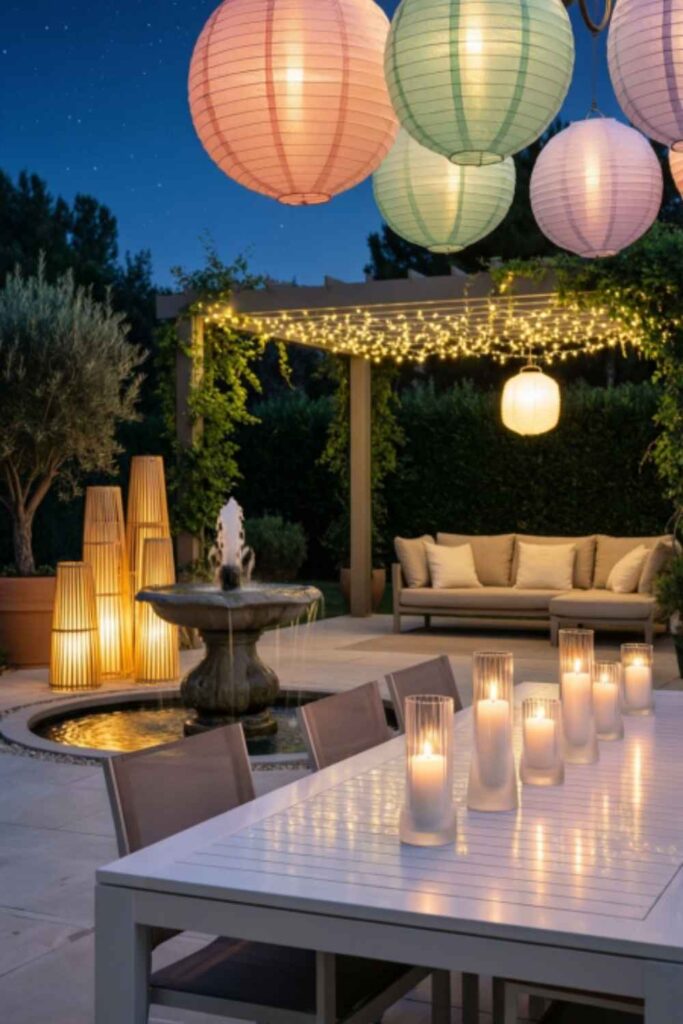 Decorate with Lanterns and Candles