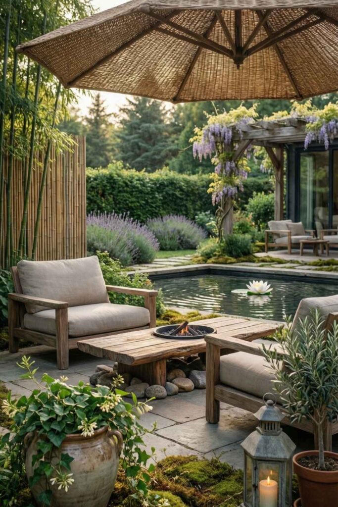 Use Natural Elements for a Relaxed Look