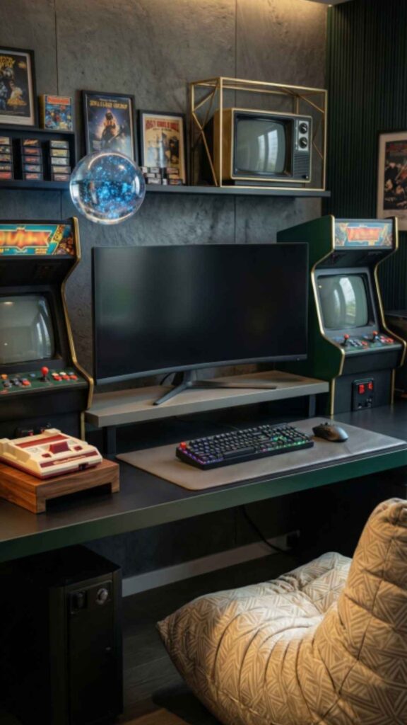 Retro Gaming Room Style