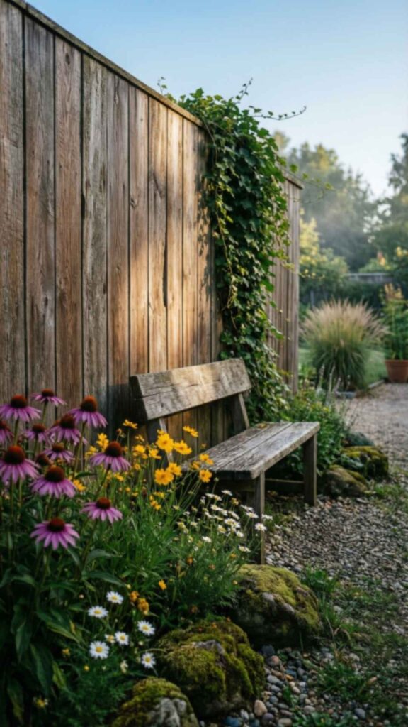 Reclaimed Wood Fence