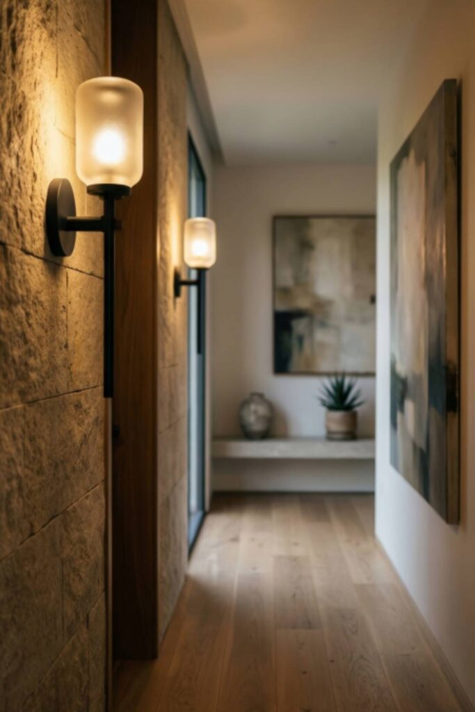 Install Wall Sconces for Warm Lighting