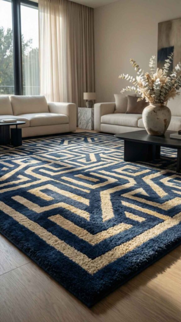 Patterned Carpets for Visual Interest