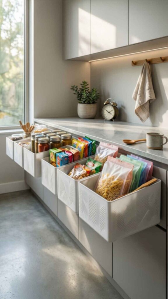 Add Open Bins for Quick Access Items