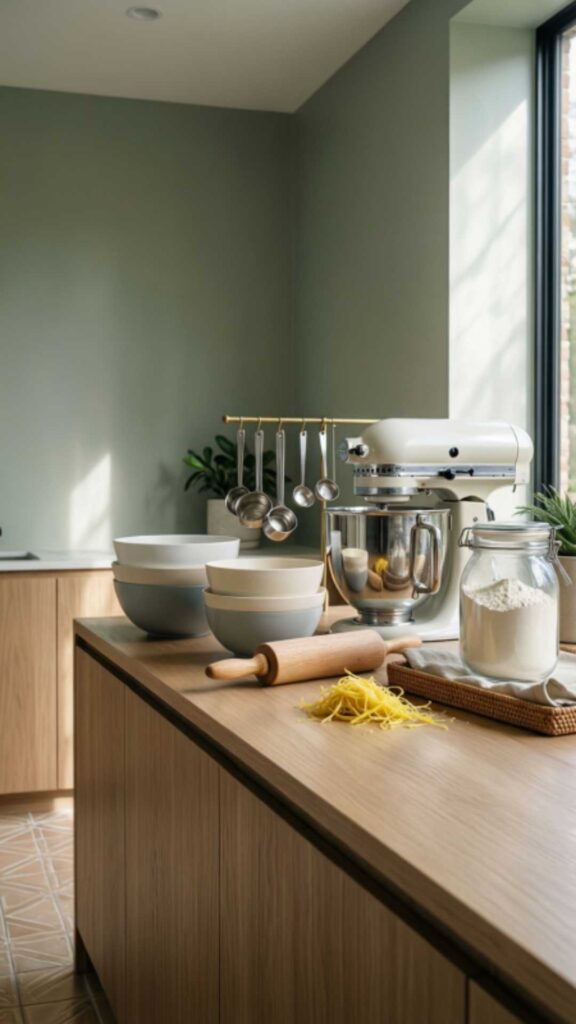 Dedicate a Zone for Baking Tools