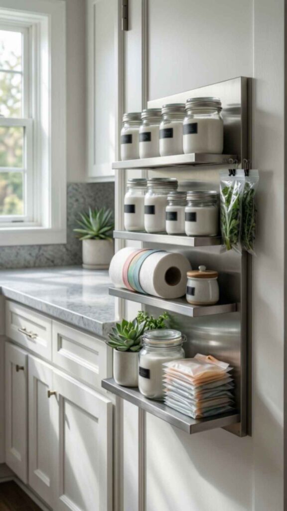 Door-Mounted Storage Racks