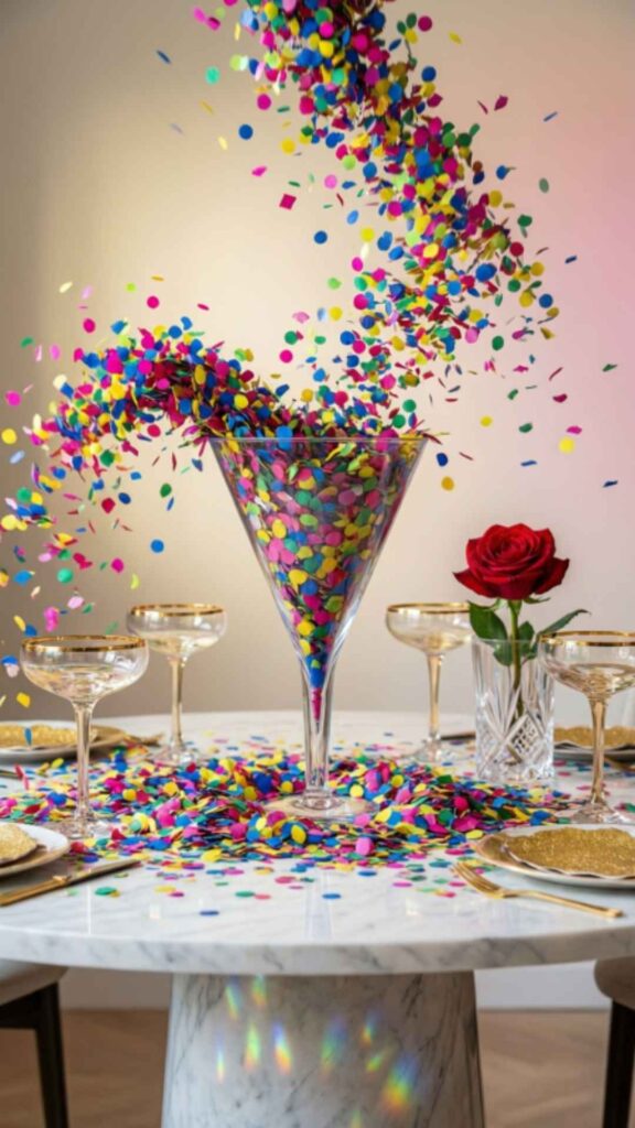 Colorful Confetti Accents