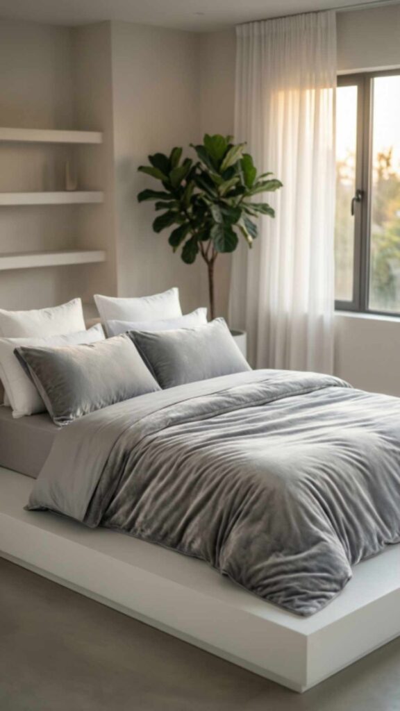 Monochromatic Queen Comforter Set
