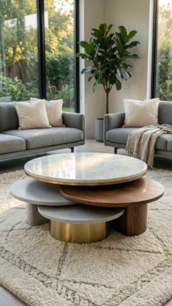 Nested Round Tables for Flexible Use