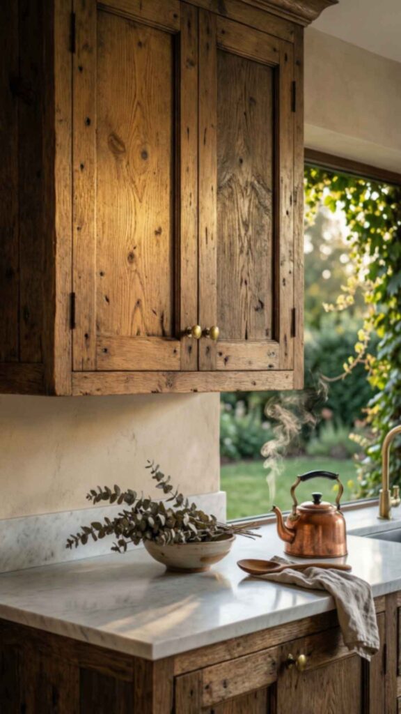 Reclaimed Wood Cabinets