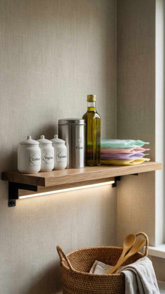 Keep Essentials at Eye Level