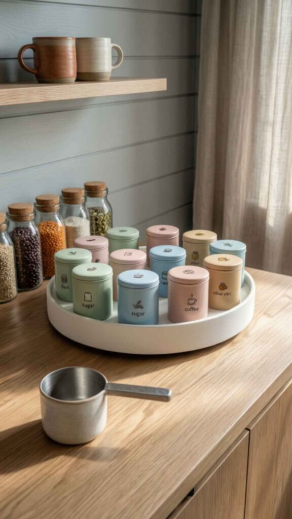 Incorporate Lazy Susans