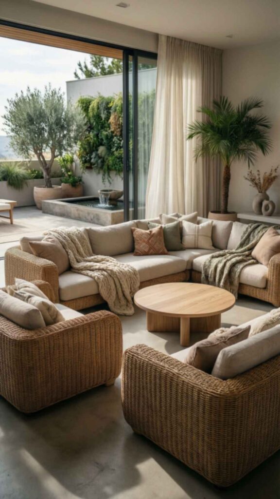 Outdoor-Inspired Indoor Sofas