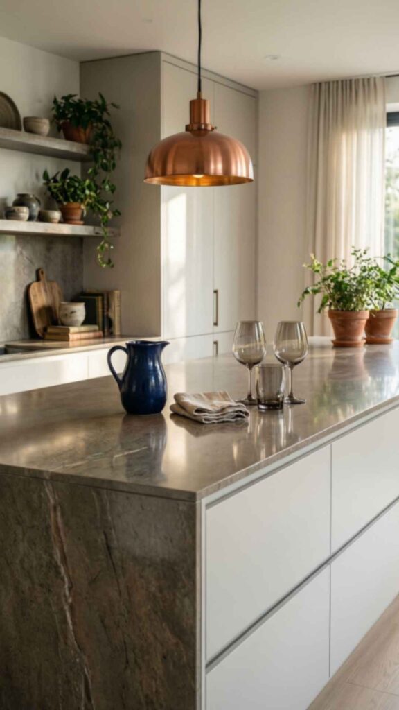 Stone Accent Walls for Dining Areas