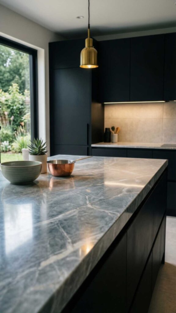Polished Stone Countertops