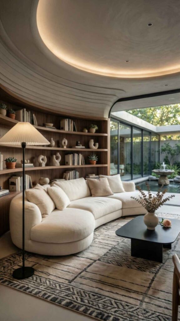 Curved Architecture for Softness