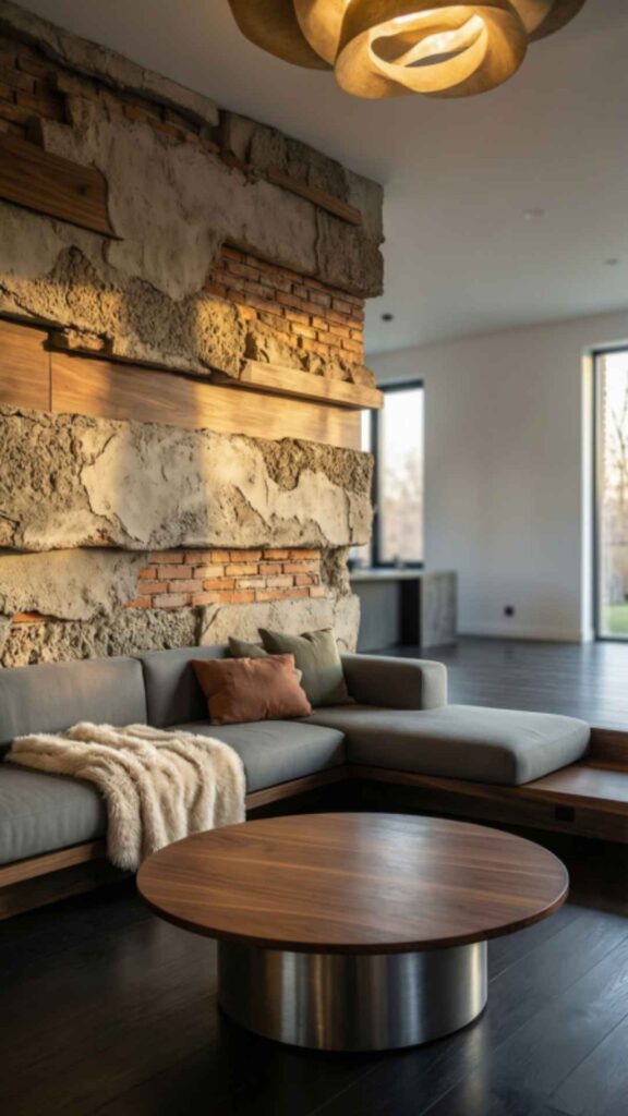 Texture-Forward Walls