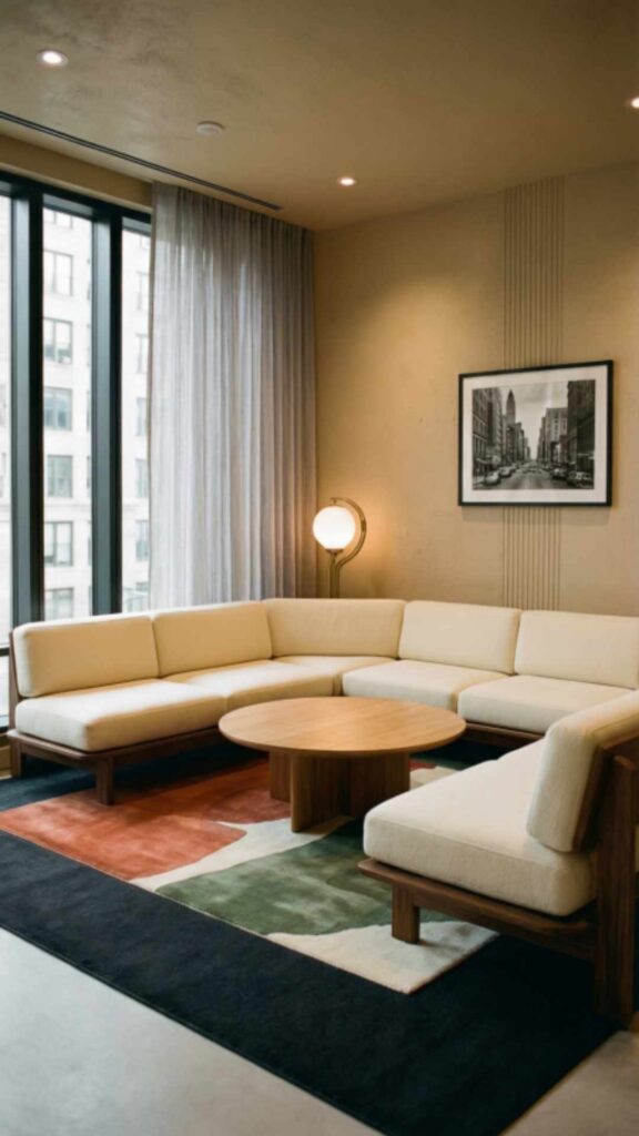 Mid-Century Inspired Conversation Pit