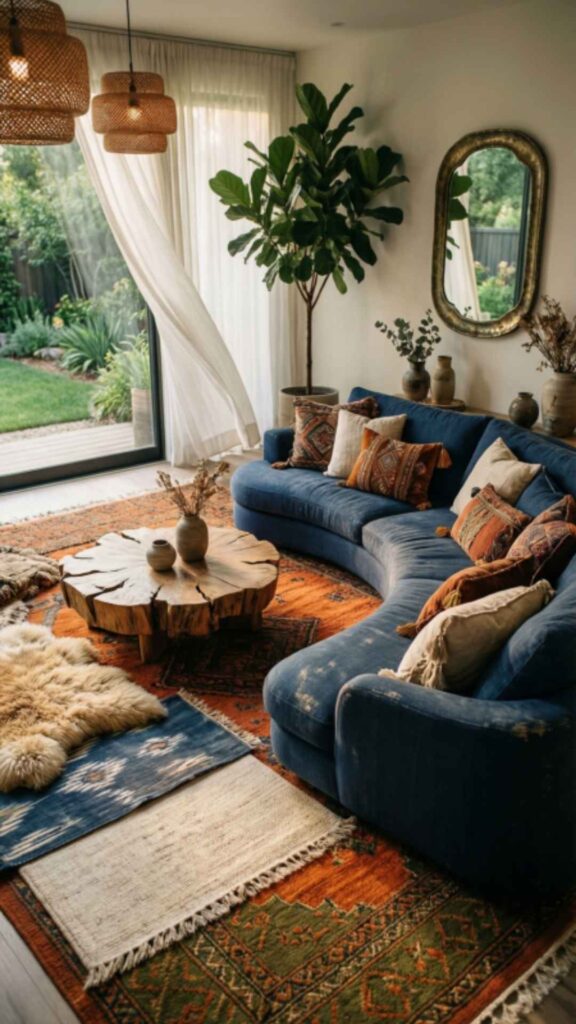 Bohemian Layers and Organic Shapes