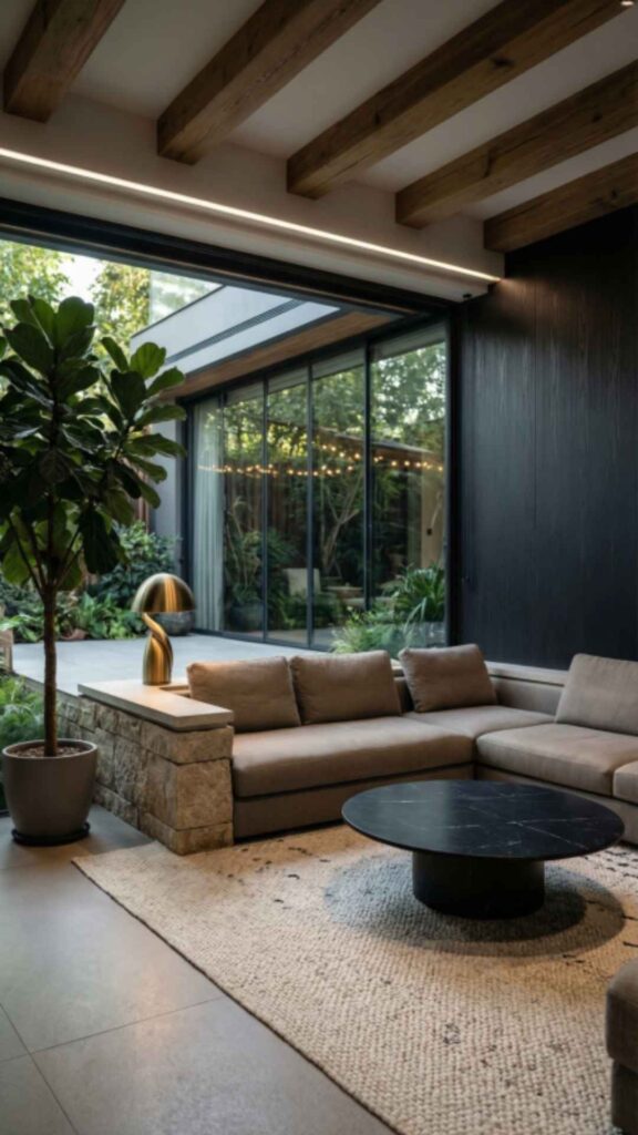 Split-Level Visual Flow