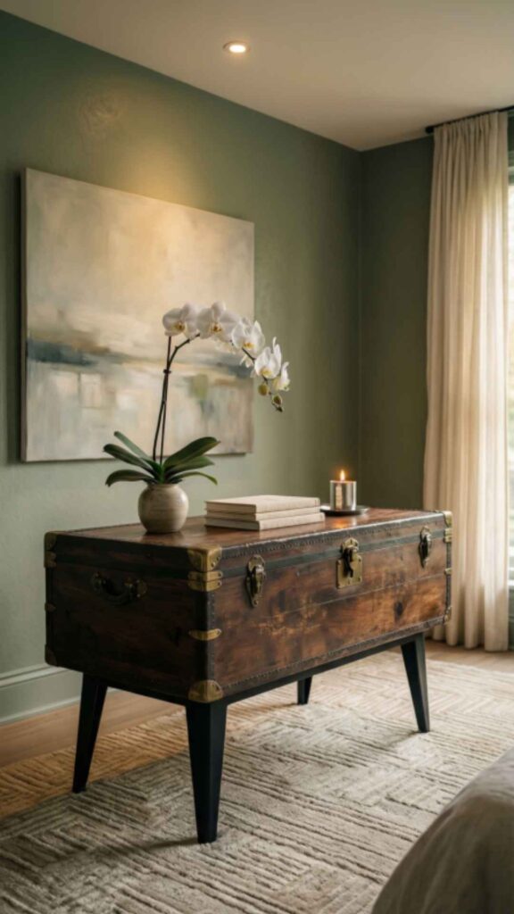 Vintage Trunk Table
