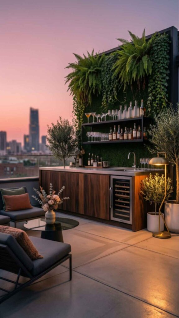 Terrace With Outdoor Bar