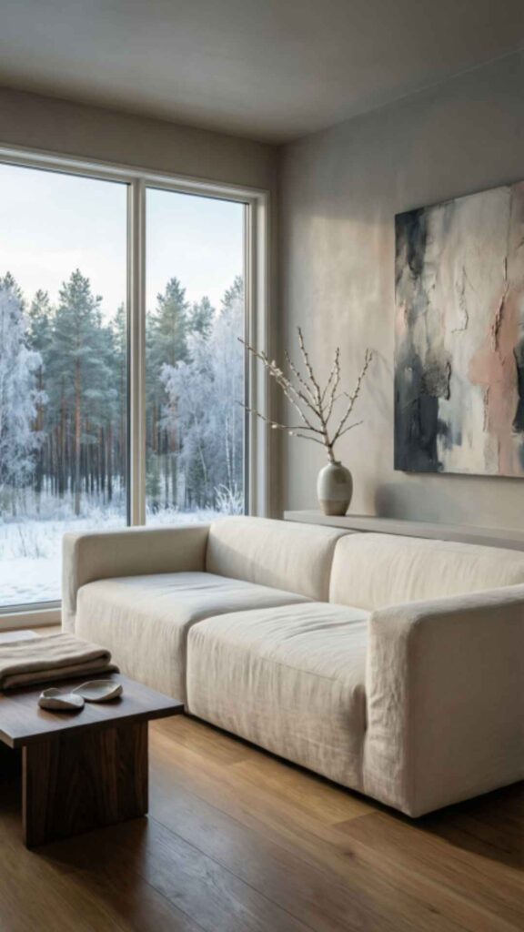 Scandinavian Sofa for Clean Design
