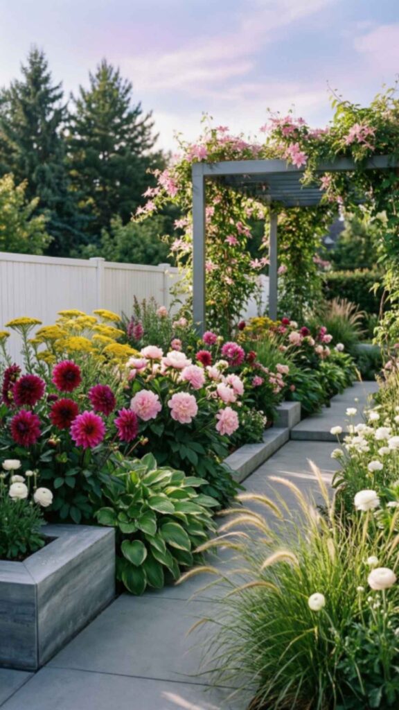 Flower Garden for Color and Beauty