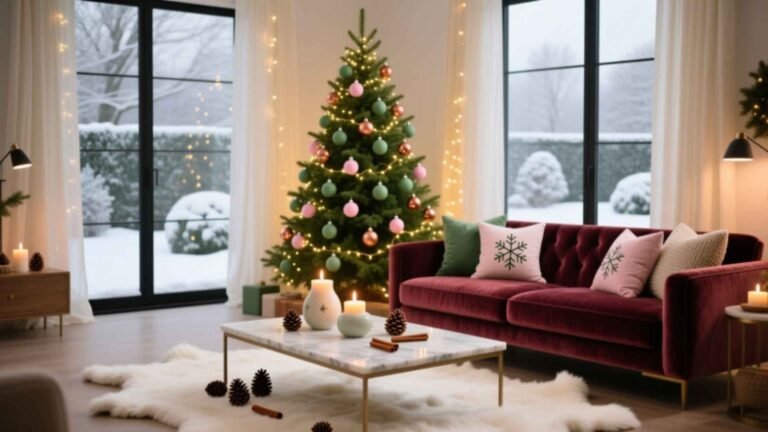 Christmas Decor Ideas for Living Room