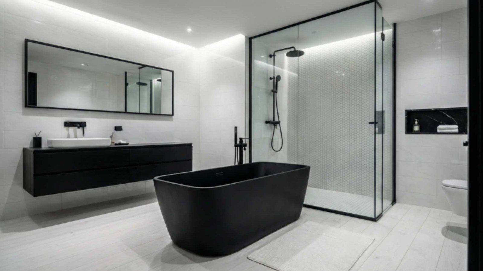 Black and White Bathroom Ideas