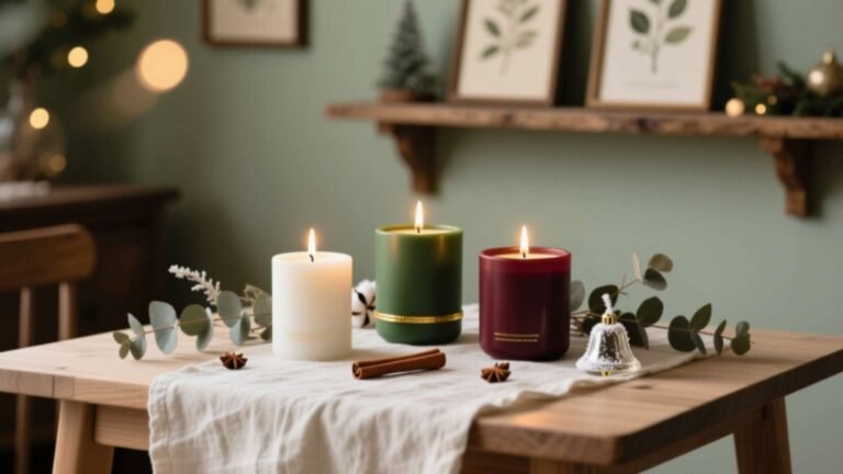 Christmas Candle Decor Ideas