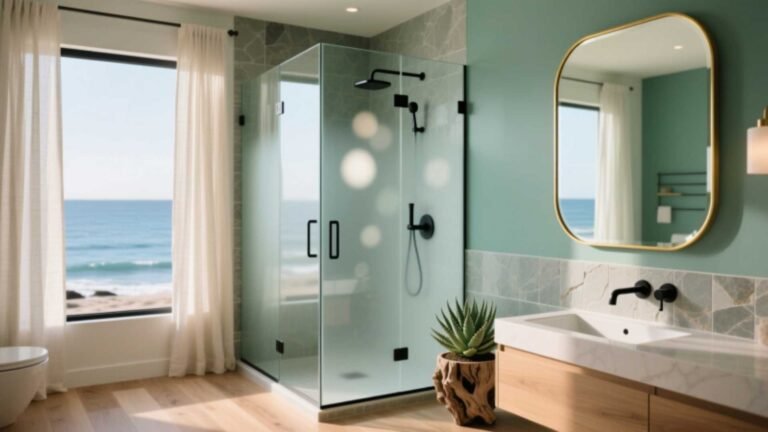 Coastal Bathroom Shower Ideas