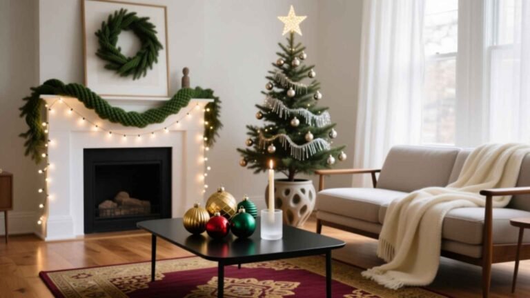 Living Room Christmas Decor