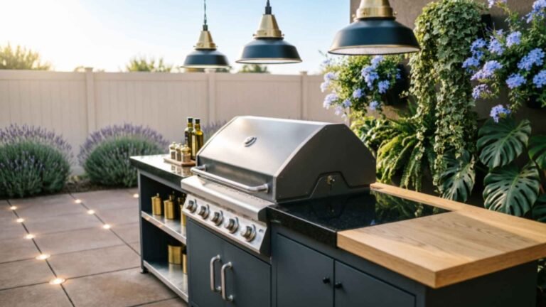 Outside Barbecue Area Ideas