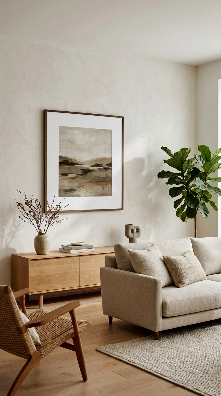 4. Frame prints behind glass with a wide mount