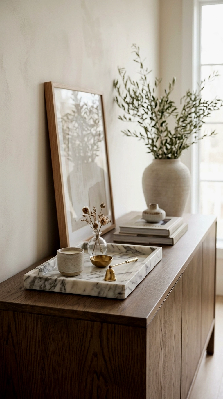11. Use real marble or stone in one small dose