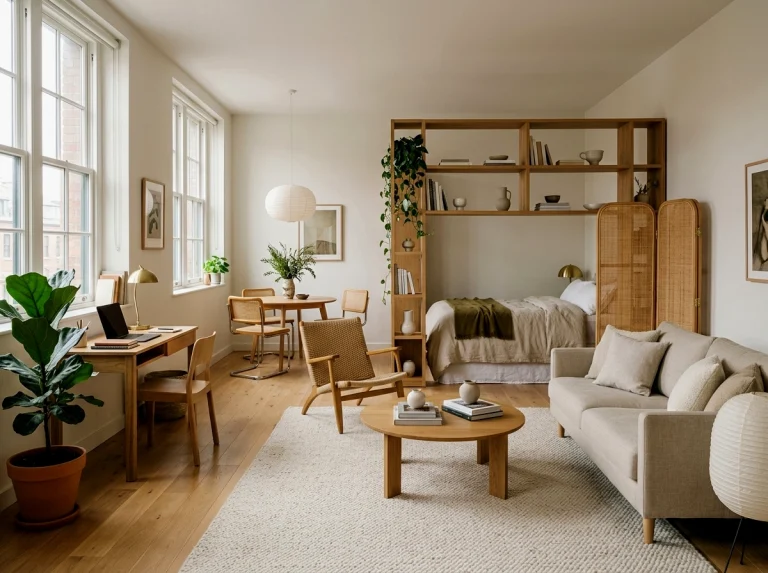 Decorate a Studio Apartment: Zones First, Furniture Second