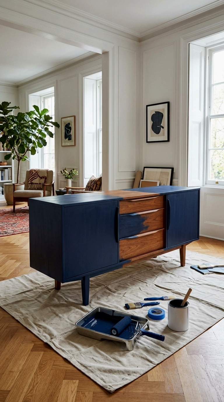 4. Paint one piece of furniture properly