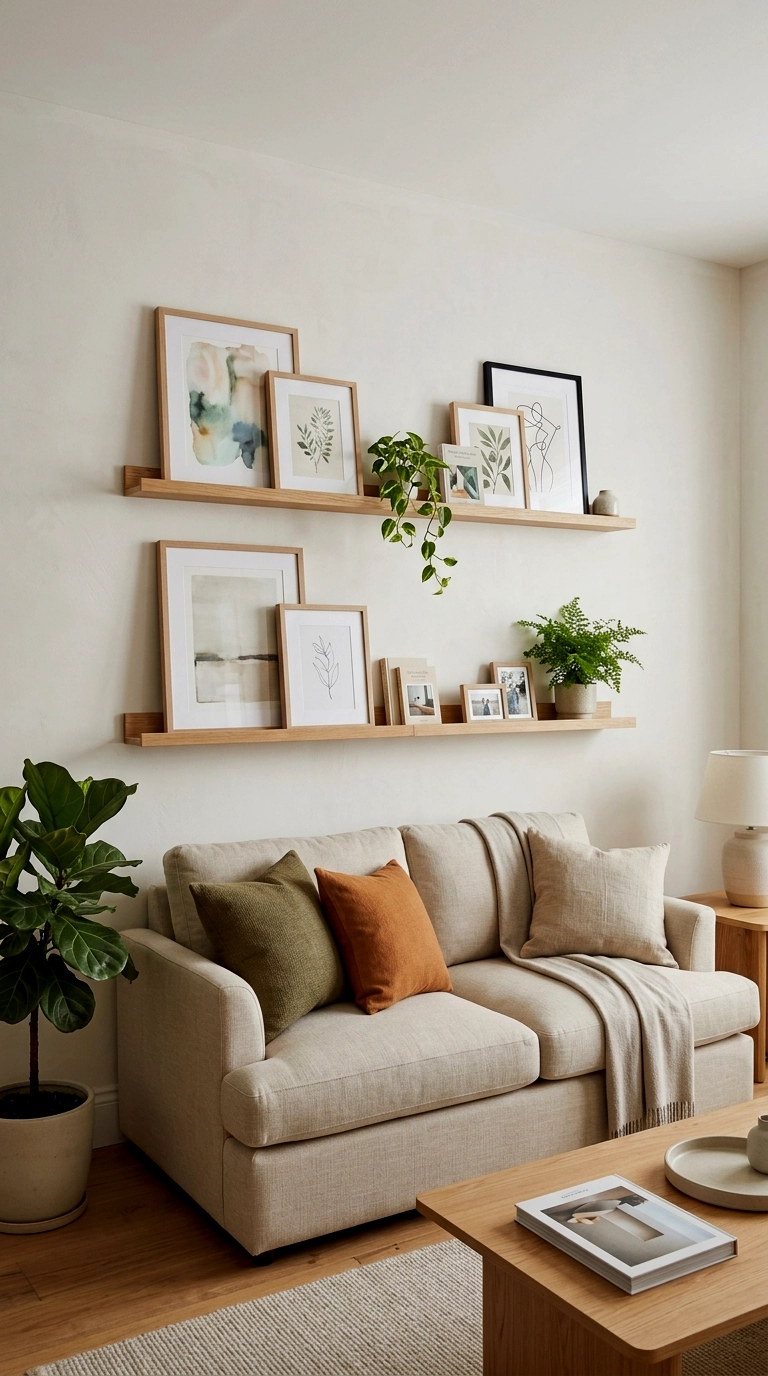 5. Fit a picture ledge wall