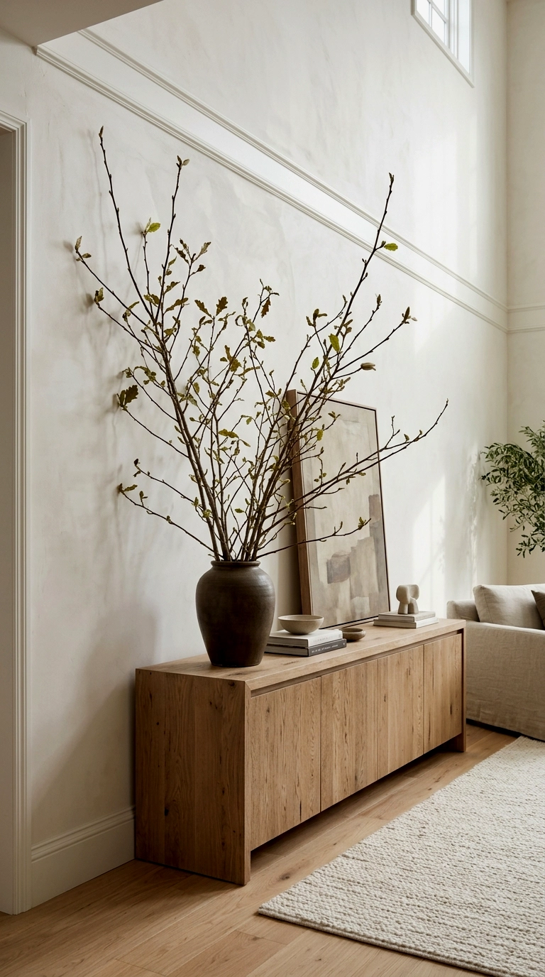 8. Cut branches for a tall vase