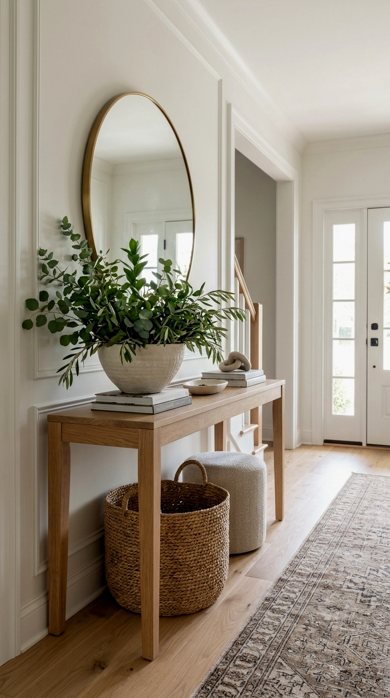 10. Set a bowl of green by the door