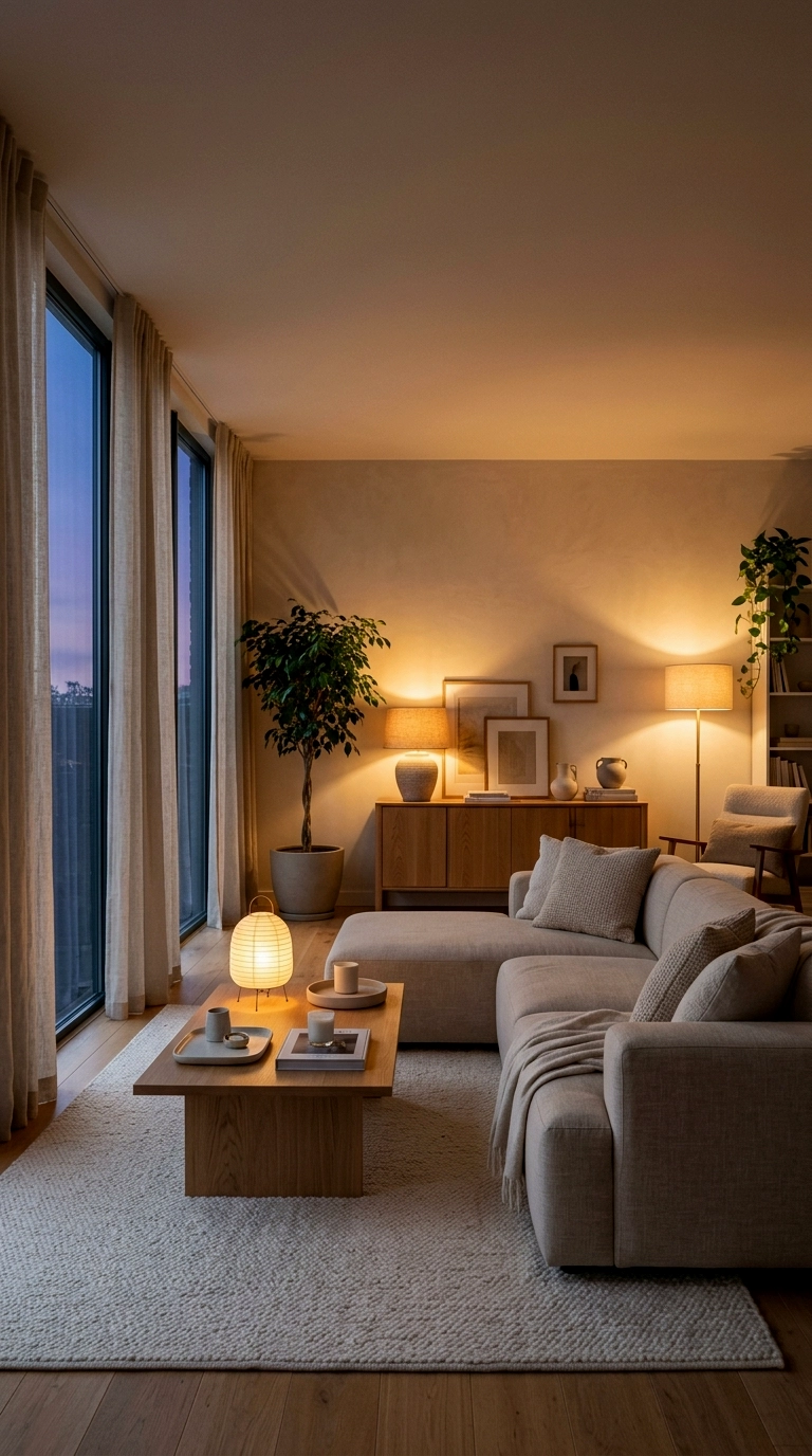 6. Set the lighting right in every room