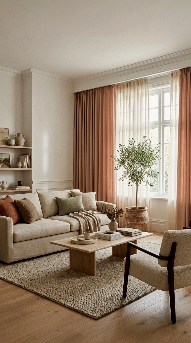 7. Swap or line the curtains with the pale shade