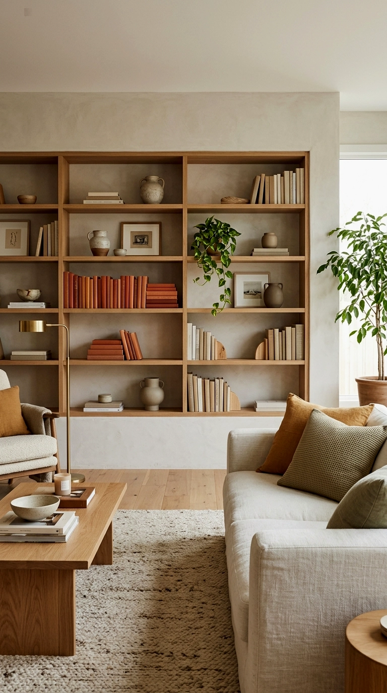 8. Group books and boxes in the thread colour