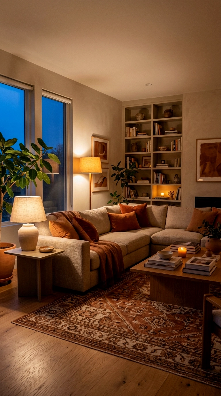11. Warm the bulbs so the colour glows